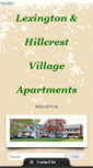 Mobile Screenshot of lexhillapts.com